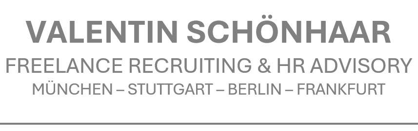 Unternehmens-Logo von Valentin Schönhaar – selbständiger Personalberater